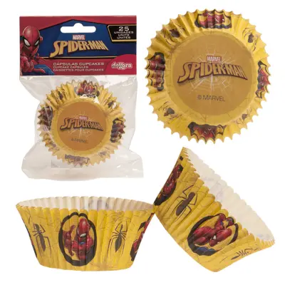 Muffinsformar Spindelmannen 25-pack