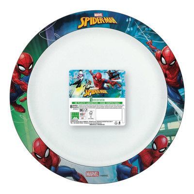 Papperstallrikar Spiderman FSC - 8-pack