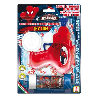 Såpbubbelpistol Spiderman