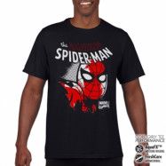 Spider-Man Close Up Performance Mens Tee, T-Shirt