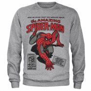Spider-Man Comic Book Sweatshirt, Sweatshirt