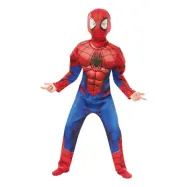 Spider-Man Deluxe Barn Maskeraddräkt - X-Small