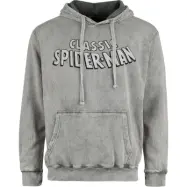 Spider-Man - Marvel Luvtröja - Classic Spider-Man - S XXL - för Herr - grå