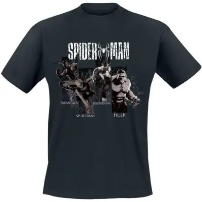 Spider-Man - Marvel T-shirt - Brand New Day - Characters Pillars - S XXL - för Herr - svart