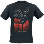 Spider-Man - Marvel T-shirt - Brand New Day - Line Drawing - S XXL - för Herr - svart