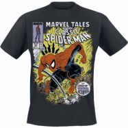 Spider-Man - Marvel T-shirt - Comic Battle - S 5XL - för Herr - svart