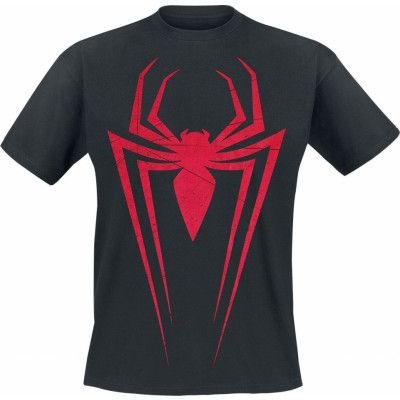 Spider-Man - Marvel T-shirt - Miles Morales Logo - L XXL - för Herr - svart