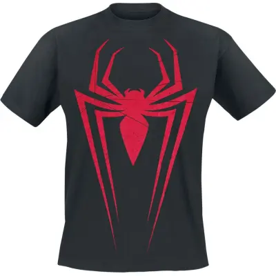Spider-Man - Marvel T-shirt - Miles Morales Logo - L XXL - för Herr - svart