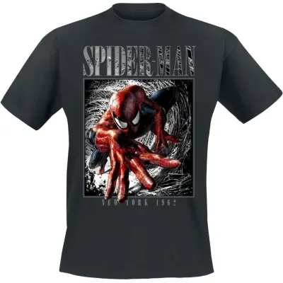 Spider-Man - Marvel T-shirt - New York - 1962 - S XXL - för Herr - svart