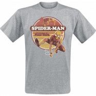 Spider-Man - Marvel T-shirt - Protector Of New York - S XXL - för Herr - grå