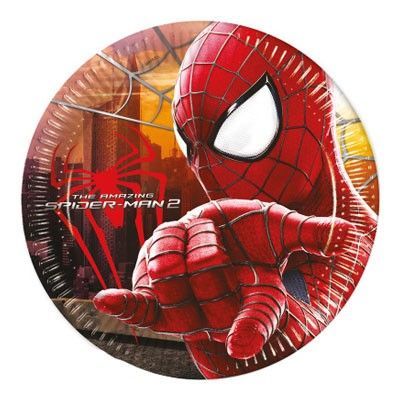 Spiderman Assietter - 8-pack
