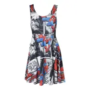 Spiderman Comic Book Klänning - Small