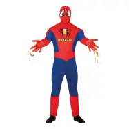 Spindelman med Dispenser Maskeraddräkt - Medium