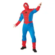 Spiderman med Muskler Maskeraddräkt - Standard
