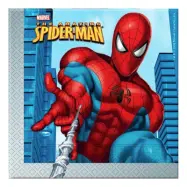 Spiderman Servetter - 20-pack