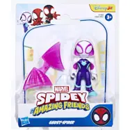 Spidey Amazing Friends Figur med tillbehör Ghost-Spider