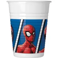 Spindelmannen Crime Fighter Plastmugg 8-pack