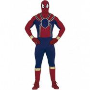 Spindelmannen-Superhjälte Jumpsuit Herrkostym