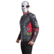 Suicide Squad Deadshot Maskeraddräkt Kit XL