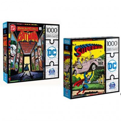 DC Comics Pussel 1000 bitar 2-pack - DC Comics -  Leksaksaffären