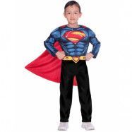 Muskulös Superman kostym för barn