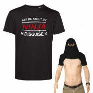 Ninja Disguise T-shirt - Large