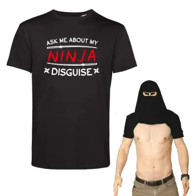 Ninja Disguise T-shirt - XX-Large