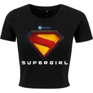 Supergirl - DC Comics T-shirt - Colourful Logo - M XXL - för Dam - svart