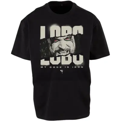 Supergirl - DC Comics T-shirt - Lobo - Rip Through - S 3XL - för Herr - svart