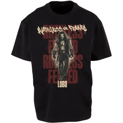 Supergirl - DC Comics T-shirt - Lobo - Ruthless And Feared - S 3XL - för Herr - svart