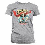 Supergirl - Does Everything Better Than You Girly T-Shirt