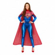 Supergirl Jumpsuit Maskeraddräkt - Large