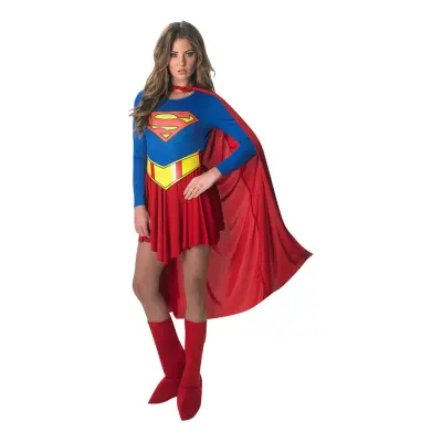 Supergirl Klassisk Maskeraddräkt - Small