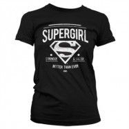 Supergirl - Strong & Faster Girly T-Shirt, T-Shirt