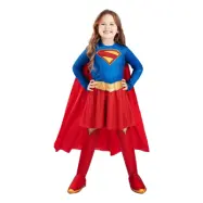 Supergirl™ Deluxe Barn Maskeraddräkt - Small
