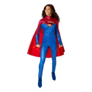 Supergirl™ Jumpsuit Deluxe Maskeraddräkt - Medium