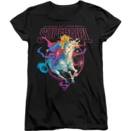 Superman - DC Comics T-shirt - Supergirl - Woman Of Tomorrow - S XXL - för Dam - svart