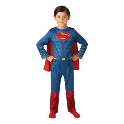Superman Barn Maskeraddräkt - Large