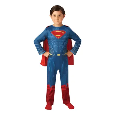 Superman Barn Maskeraddräkt - Medium