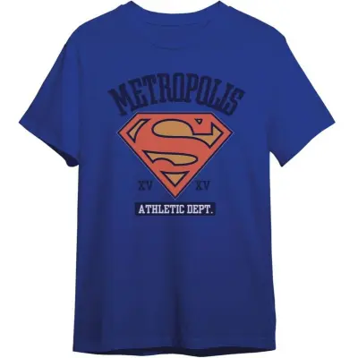 Superman - DC Comics T-shirt - S XXL - för Herr - blå