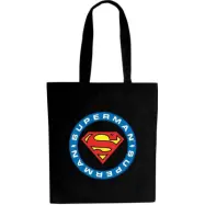 Superman - DC Comics Tygväska - Logo - för flerfärgad