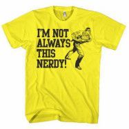 Superman I´m Not Always This Nerdy T-Shirt S