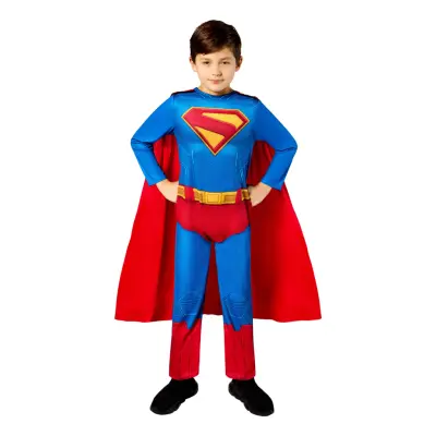 Superman Klassisk Barn Maskeraddräkt - X-Small