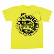 Superman World Hero Sketch T-Shirt L