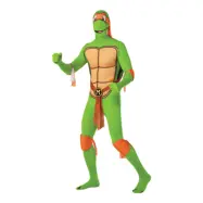 Michelangelo Second Skin Maskeraddräkt - X-Large