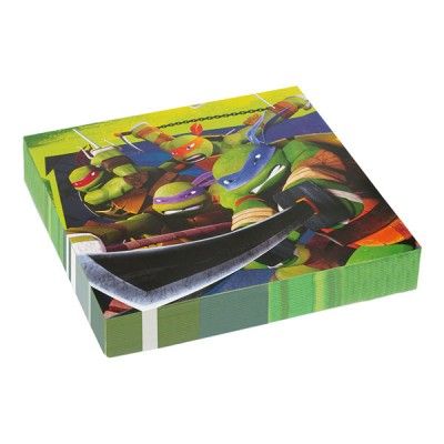 Servetter Turtles - 20-pack