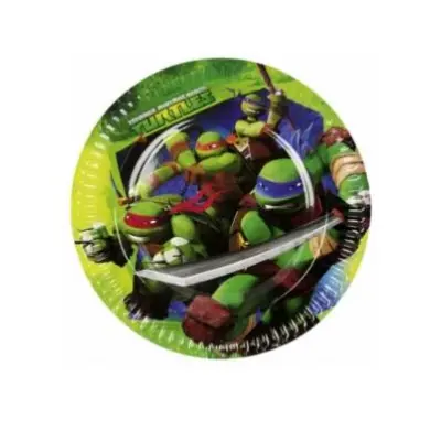 Tallrikar Turtles 8-pack