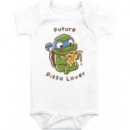 Teenage Mutant Ninja Turtles Body - Barn - Future Pizza Lover - 50/56 86/92 - för barn - vit