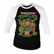 Teenage Mutant Ninja Turtles Group Baseball 3/4 Sleeve Tee