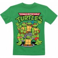 Teenage Mutant Ninja Turtles T-shirt - Barn - Group - 104 152 - för barn - grön